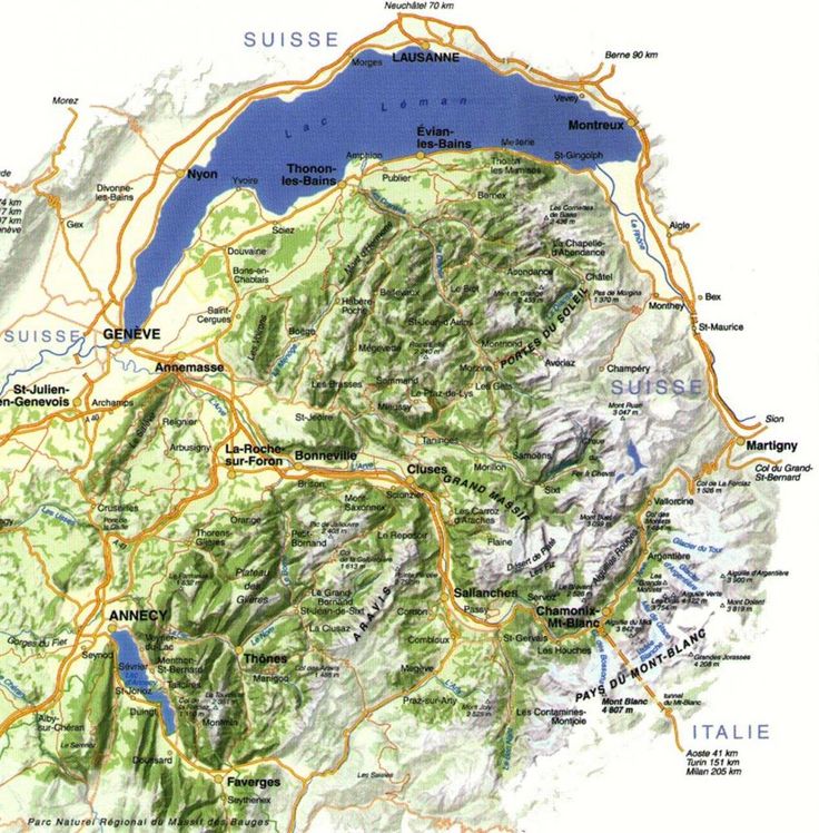 Carte de haute savoie, une zone d'intervention de monDPE.fr pour les diagnostics immobiliers