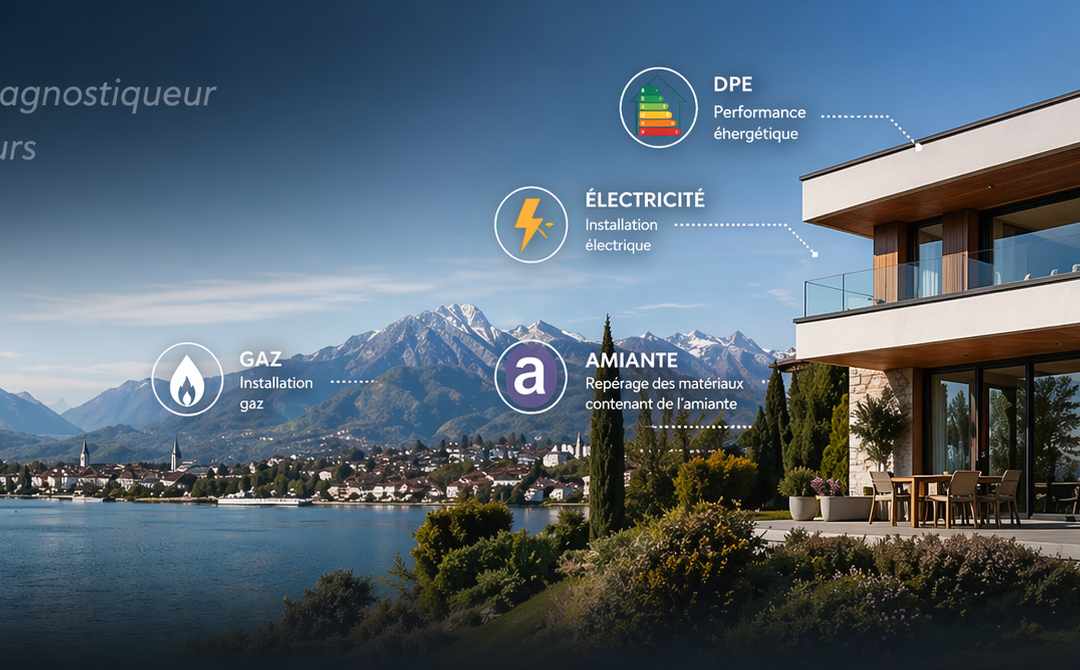 Diagnostic immobilier Annecy : réservation en ligne, intervention rapide