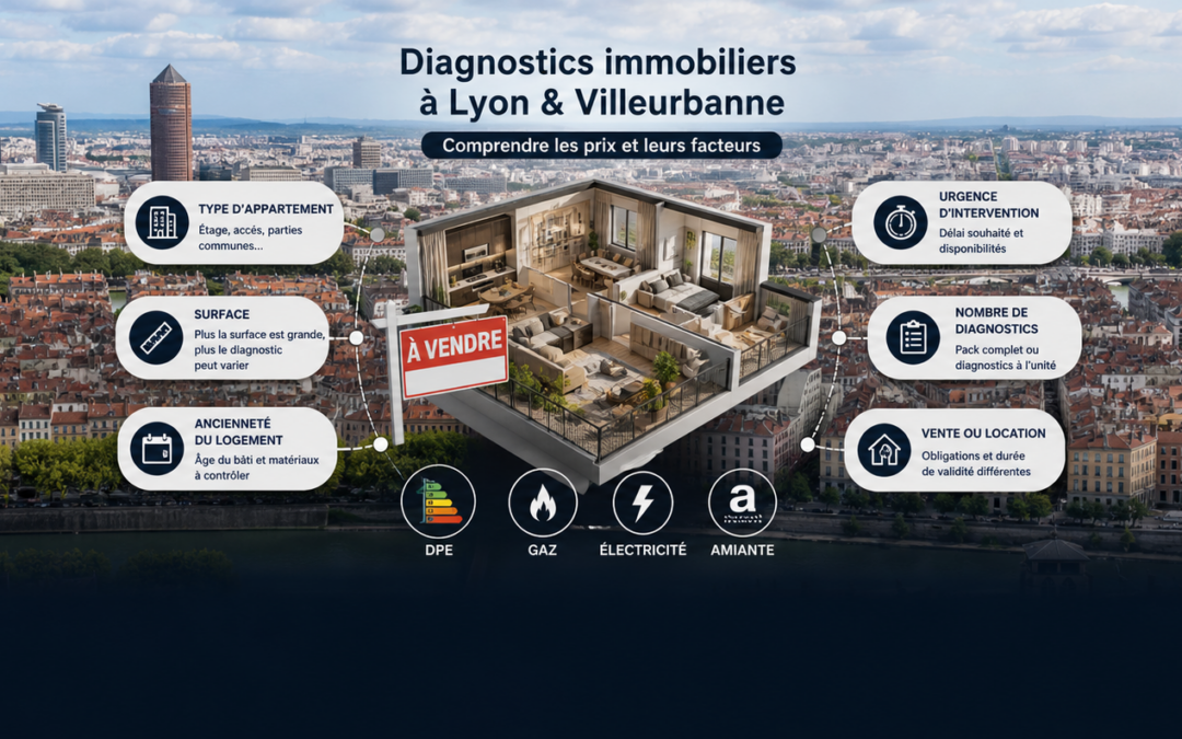 De quoi dépend le prix d’un diagnostic immobilier à Lyon et à Villeurbanne ?