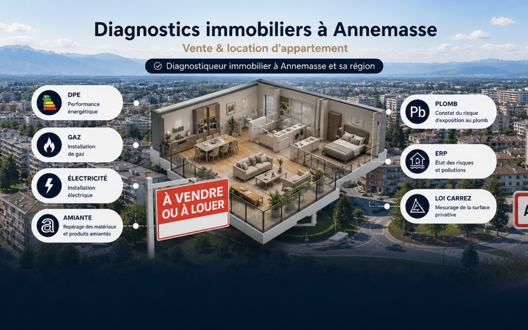 Diagnostic immobilier Annemasse : RDV rapide pour vente, location