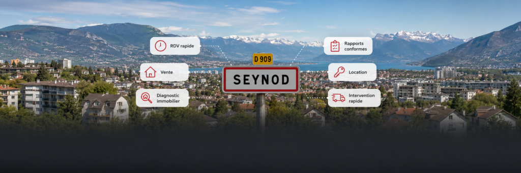 Réserver son diagnostic immobilier sur Seynod, avec MonDPE.fr