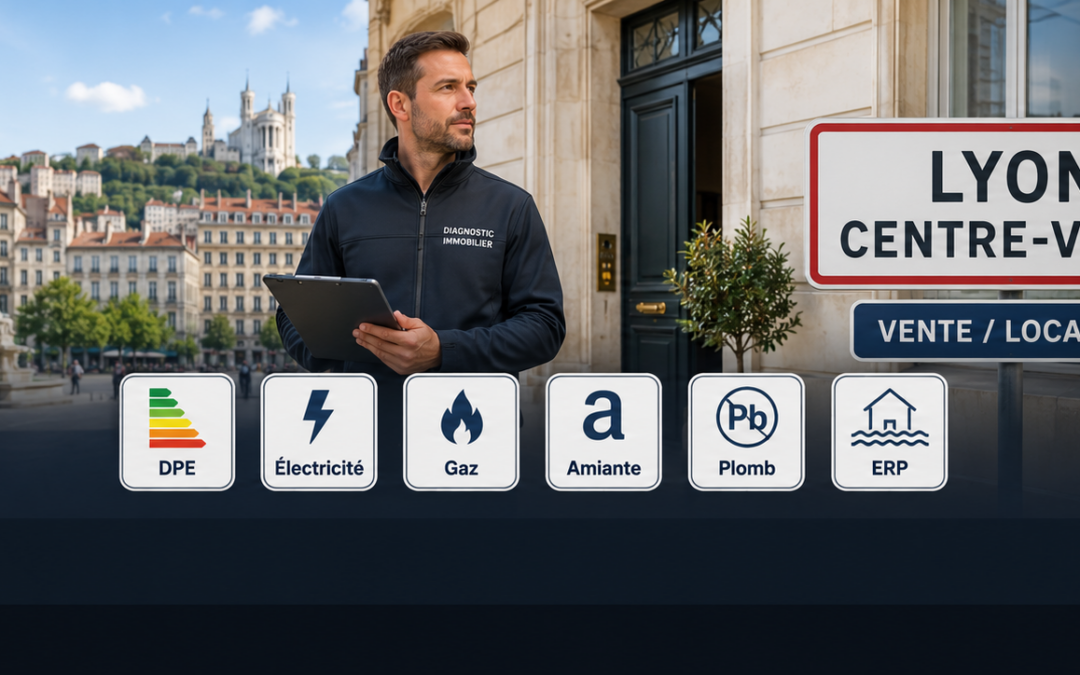 Diagnostic immobilier Lyon centre-ville : intervention simple, efficace et rapide