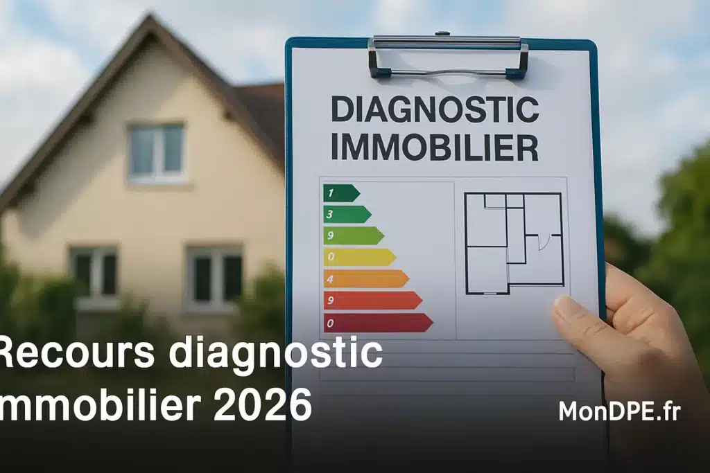 "Découvrez les recours possibles en cas de contestation de diagnostics immobiliers en 2026 suite aux Assises. Comment agir face à un DPE, diagnostic amiante ou électricité erroné ? MonDPE vous éclaire sur les démarches à suivre pour défendre vos droits."