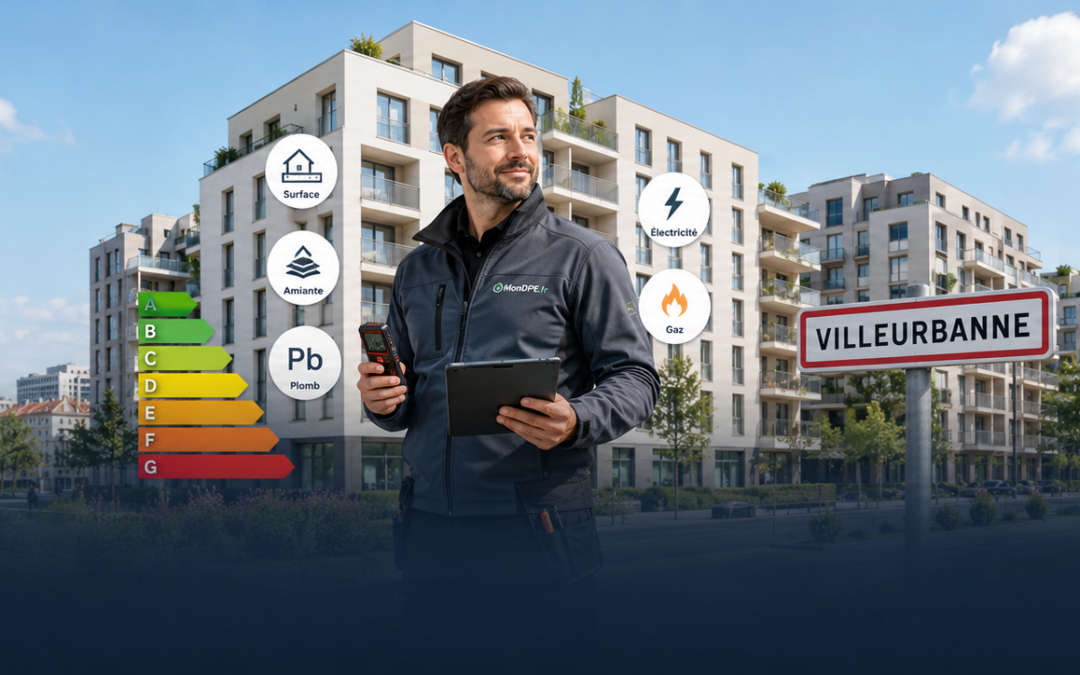 Diagnostic immobilier Villeurbanne : devis et réservation en ligne