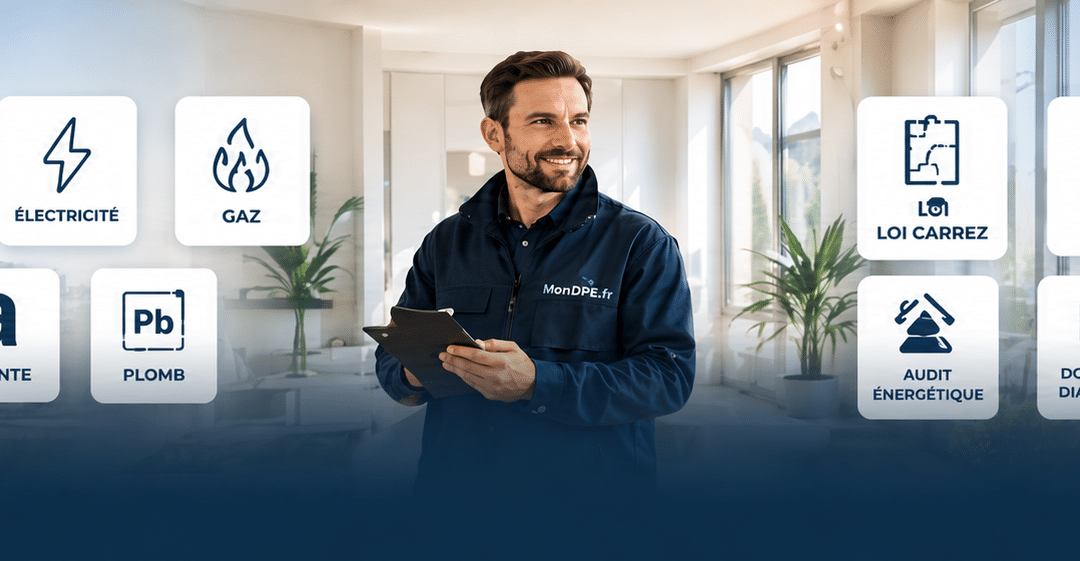 Tous les diagnostics immobiliers à Lyon et à Villeurbanne (69) : liste et réservation