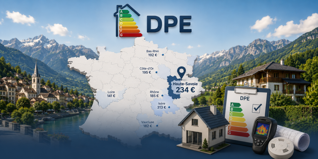 les prix des DPE par département, MonDPE.fr